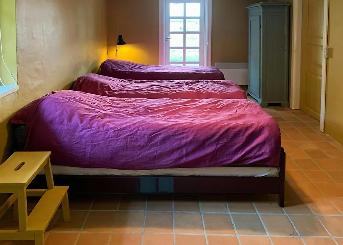 Сasa de vacaciones Old With Orangery In Rudbjerg